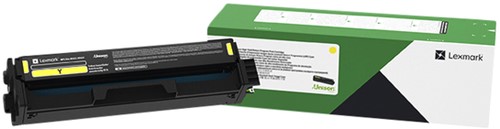 Tonercartridge Lexmark C3220Y0 1.5K geel