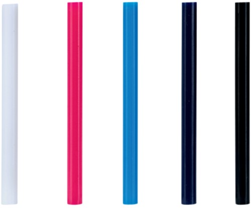 Lijmpatroon Rapid 7mm 5 kleuren assorti pk/36-3