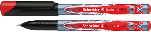 Fineliner Schneider Topliner 911 rood