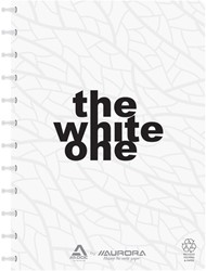 Schrift Adoc Recycled A4 144blz 80gr blanco PP wit