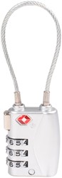 Hangslot Pavo met cijferslot en kabel
