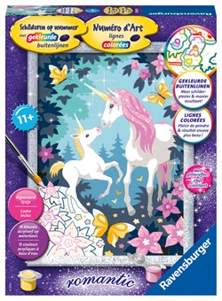 Ravensburger schilderen op nummers