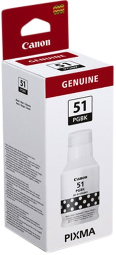 Navulinkt Canon GI-51 135ml 6K zwart 1 Fles
