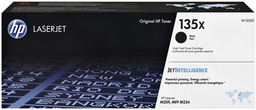 Tonercartridge HP W1350X (135X) 2.4K zwart