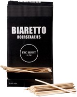 Roerstaafje Biaretto hout 11cm 2000 stuks-1