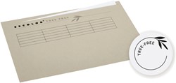 Secolor Tree-Free Omslag Tabrand A4 grijs pk/10