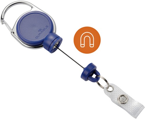 Afrolmechanisme Durable 8229 60cm met drukknop extra sterk blauw