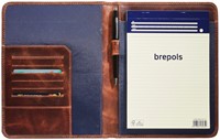 Schrijfmap Maverick The Original A5 inclusief blocnote leer bruin-2