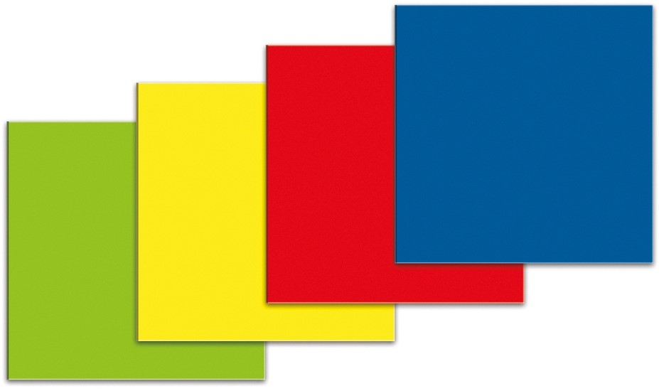 Vierkant Smit Visual, verschillende kleuren - Groen bij Dekas