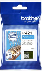 Inktcartridge Brother LC-421 cyaan