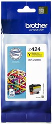 Inktcartridge Brother LC-424 geel