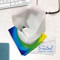 Tissue Kleenex kubus 3-laags 56stuks wit-4