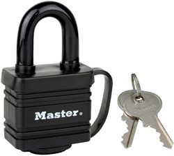 Hangslot Master Lock stiftcilinder gelamineerd staal 40mm