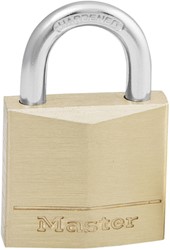 Hangslot Master Lock messing 30mm