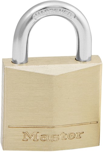 Hangslot Master Lock messing 30mm