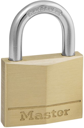 Hangslot Master Lock messing 40mm