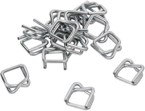 Metalen gespen IEZZY tbv textielband 13mm 1000st