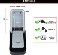 Groepsvergrendelingskast Master Lock Select Access XL-3