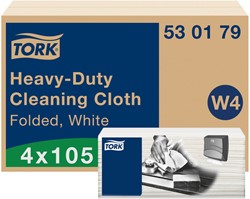 Reinigingsdoek Tork W4 530179 nonwoven 4x105vel