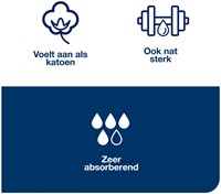 Reinigingsdoek Tork W4 473179 nonwoven 4x75vel-1