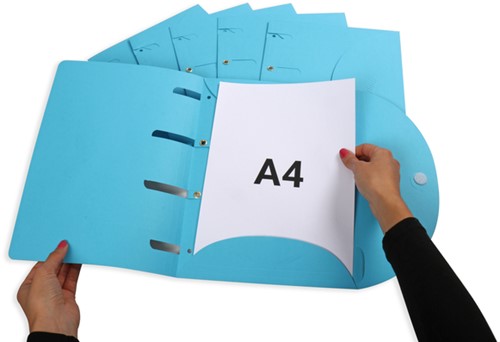 Smartfolder Tarifold A4 blauw pk/6-2