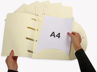 Smartfolder Tarifold A4 beige pk/6-2