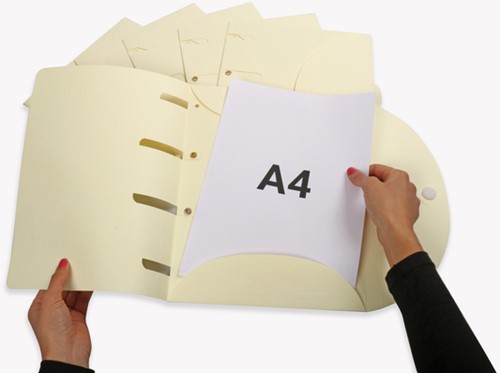 Smartfolder Tarifold A4 beige pk/6-2