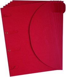 Smartfolder Tarifold A4 rood pk/6