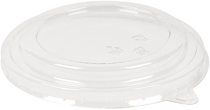 Bekerdeksel Ø150mm rPET voor saladebak pk/50