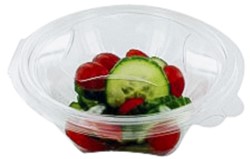 Saladebak 375ml rPET rond pk/50