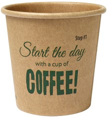 Beker Silly Time coffee-to-go 118ml karton 100% fair pk/50