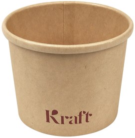 Soepbeker 350ml kraft Ø98mm pk/25