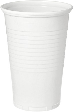Glas wit 200ml PP limonade pk/100