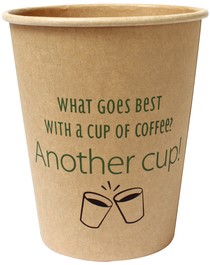 Beker Silly Time coffee-to-go 237ml karton 100% fair pak/50