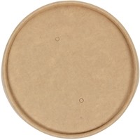 Bekerdeksel Ø98mm kraft voor soepbeker pk/25