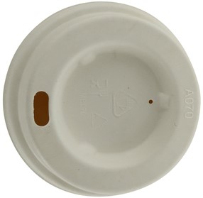Bekerdeksel 70,3mm suikerriet machinebeker pk/60