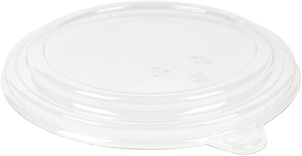 Bekerdeksel Ø185mm rPET voor saladebak pk/50