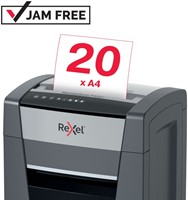 Papiervernietiger Rexel Momentum P420+ snippers 4x35mm-11