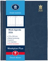 Agenda 2026 Ryam Weekplan Plus Mundior groot letter 7dagen/2pagina's assorti-2
