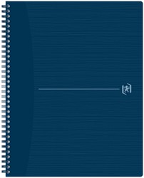 Spiraalblok Oxford Origin A4+ lijn 70vel blauw