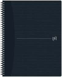 Spiraalblok Oxford Origin A4+ ruit 5mm 70vel zwart