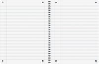 Spiraalblok Oxford Origin A4+ ruit 5mm 70vel zwart-3