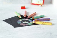 Kleurpotloden STABILO Woody 880/18 set à 18 kleuren met puntenslijper-1