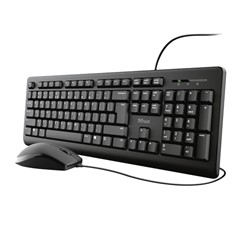 Trust toetsenbord Primo + muis