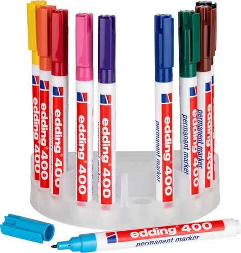 Viltstift Edding 400 assorti pak/10-2
