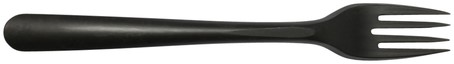 Vorken herbruikbaar CPLA 19 cm zwart