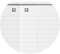 Notitieboek Oxford Signature A5 lijn 80vel blauw-3