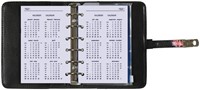 Organizer Kalpa Pocket inclusief agenda 2026-2027 7dagen/2pagina's bloemenzee zwart-6