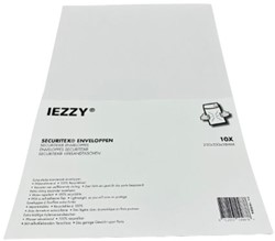 Envelop Securitex IEZZY 250x350x38 mm 10 stuks