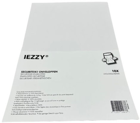 Envelop Securitex IEZZY 250x350x38 mm 10 stuks